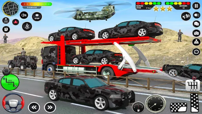 Army Transport Truck Simulator android App screenshot 4